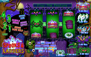 Spooks and Ladders video slot