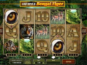 Untamed Bengal Tiger video slot